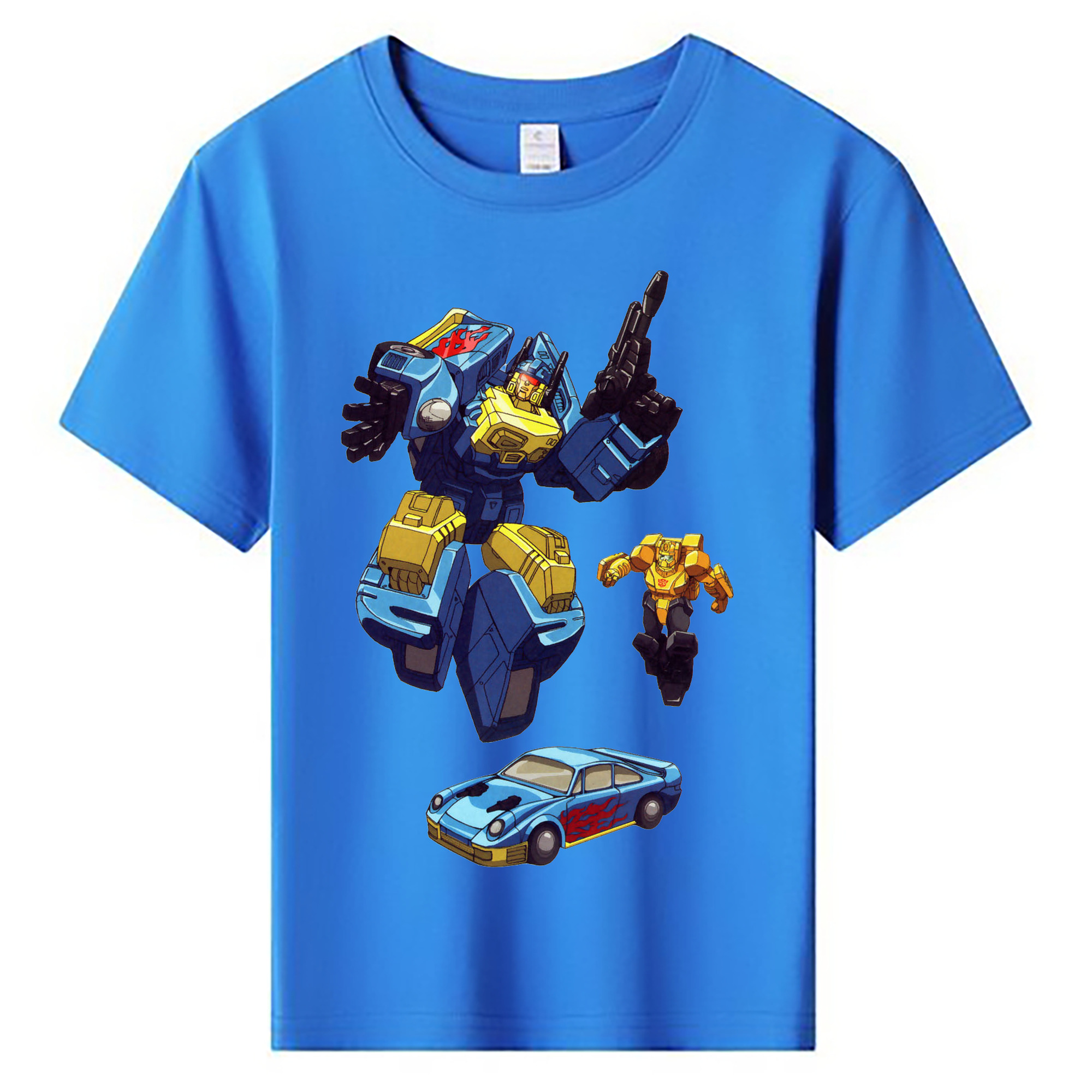 （画像用）  綿100％キッズTシャツ（フロントプリント）